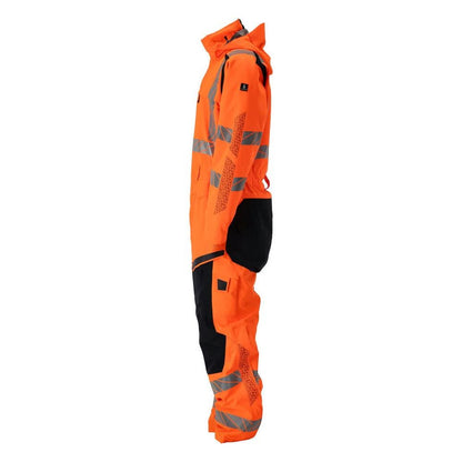 Macacão de inverno CLIMASCOT®, combinação leve de inverno, alta visibilidade laranja/preto-azul