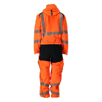 Macacão de inverno CLIMASCOT®, combinação leve de inverno, alta visibilidade laranja/preto-azul