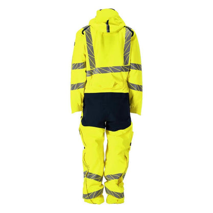 Macacão de inverno CLIMASCOT®, combinação leve de inverno, amarelo de alta visibilidade/preto-azul