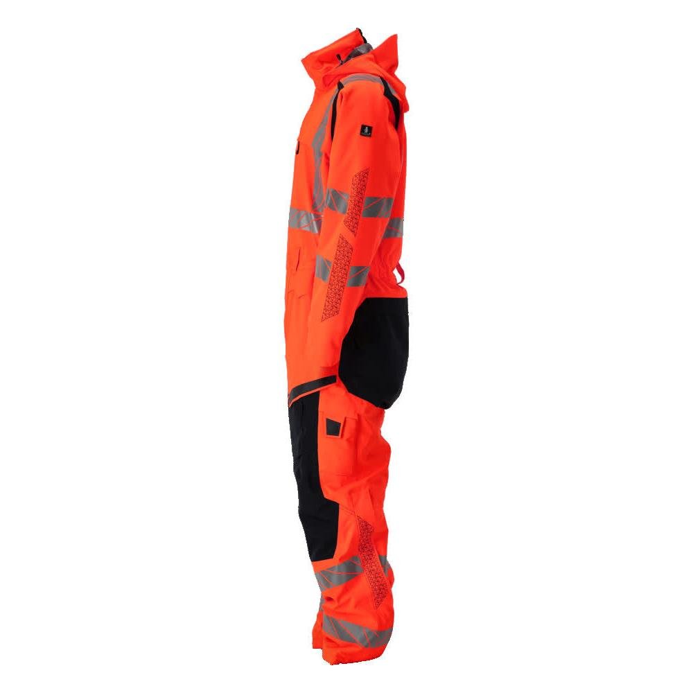 Macacão de inverno CLIMASCOT®, combinação leve de inverno, vermelho de alta visibilidade/antracite escuro
