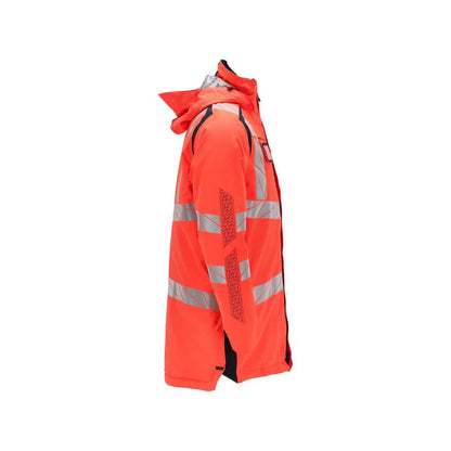 Parka forro CLIMASCOT®, parka leve, Hi-vis vermelho/preto-azul