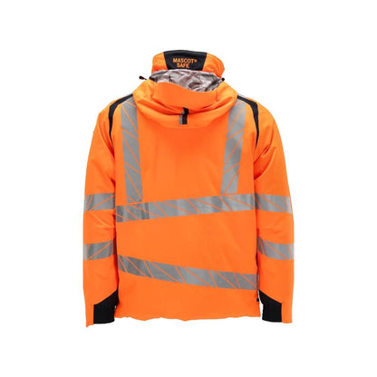 Casaco de inverno CLIMASCOT®, casaco de inverno leve, alta visibilidade laranja/preto-azul