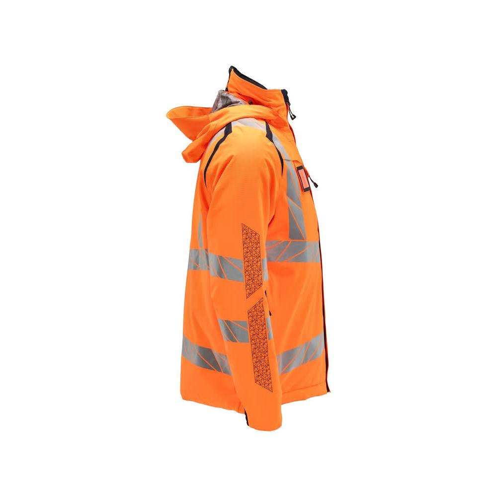 Casaco de inverno CLIMASCOT®, casaco de inverno leve, alta visibilidade laranja/preto-azul