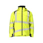Jaqueta de inverno CLIMASCOT®, jaqueta de inverno leve, alta visibilidade amarelo/preto-azul