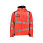 Casaco de inverno CLIMASCOT®, casaco de inverno leve, Hi-vis vermelho/preto-azul
