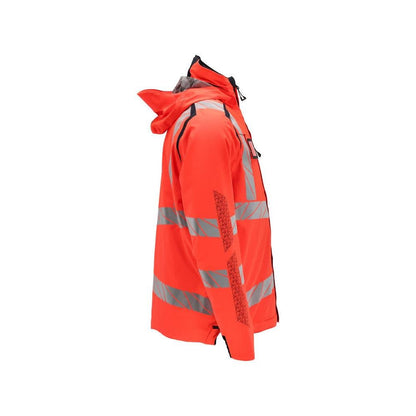 Casaco de inverno CLIMASCOT®, casaco de inverno leve, Hi-vis vermelho/preto-azul