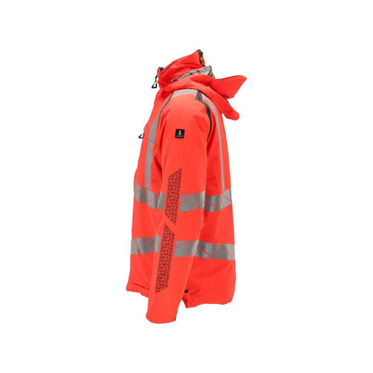Casaco de inverno CLIMASCOT®, casaco de inverno leve, vermelho de alta visibilidade/antracite escuro