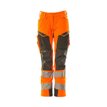 Calças femininas, DIAMOND, bolsos nos joelhos, calças elásticas