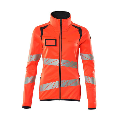 Camisola polar com fecho de correr, casaco micropolar feminino Multisafe
