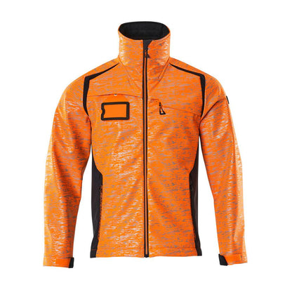 Casaco softshell com efeitos reflexos Casaco softshell