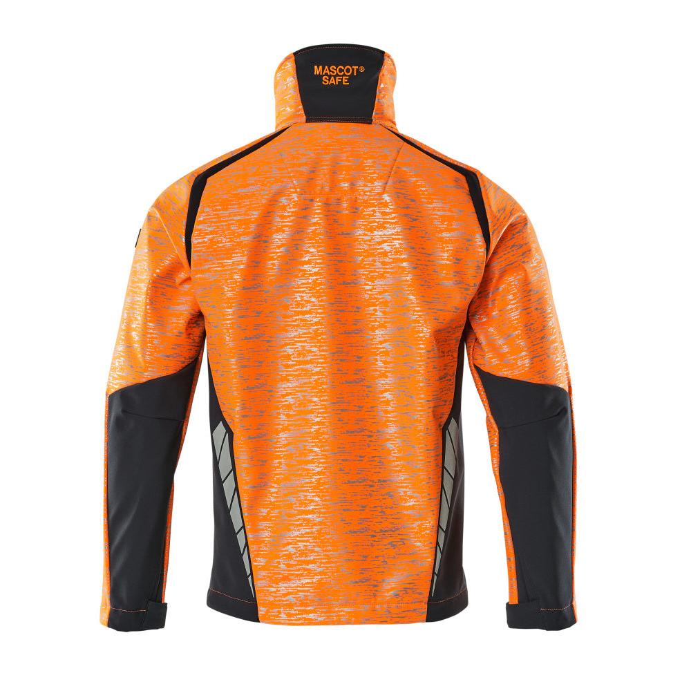 Casaco softshell com efeitos reflexos Casaco softshell