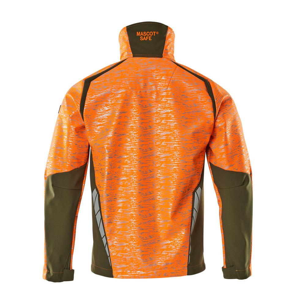 Casaco softshell com efeitos reflexos Casaco softshell
