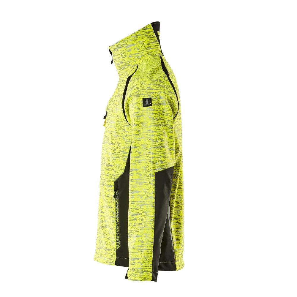 Casaco softshell com efeitos reflexos Casaco softshell