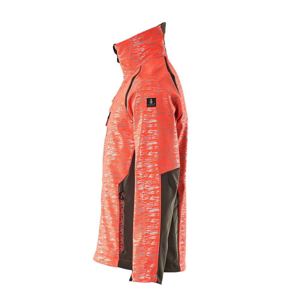 Casaco softshell com efeitos reflexos Casaco softshell