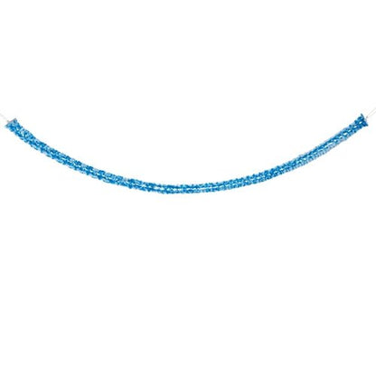 As PAPSTAR 2 guirlandas de papel da PAPSTAR GmbH são mostradas penduradas festivamente em fundo branco, ligeiramente curvadas para baixo no meio.
