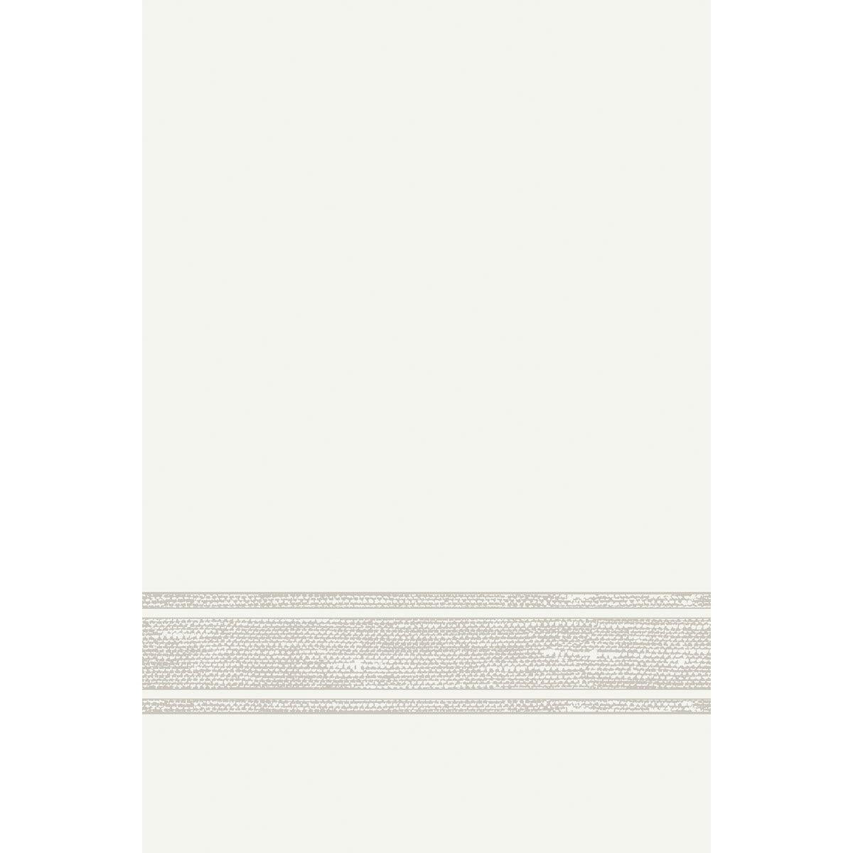 Um fundo de cor única, creme, com uma faixa padrão bege na parte inferior - perfeito para apresentar os guardanapos Dunilin 40 x 60 cm 1/4 de dobra da Duni GmbH como parte de uma decoração de mesa sofisticada.