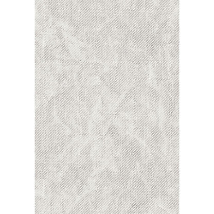 Um close-up dos guardanapos Dunilin 40 x 60 cm 1/4 de dobra da Duni GmbH mostra um tecido estrutural cinza claro com um padrão de cruz discreto e pregas suaves, que proporciona uma aparência tecida suave, perfeita para uma decoração de mesa elegante.