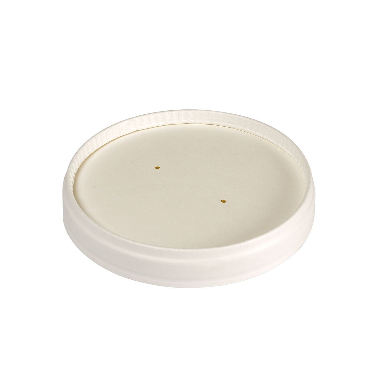 A tampa de cartão Ronda SHORT da Duni GmbH é uma tampa de cartão redonda e branca FSC/PLA (90x90x16 mm) para 240/360 ml, ideal para embalagens sustentáveis. A embalagem contém 25 unidades.