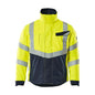 Jaqueta de inverno com forro acolchoado Jaqueta Pilot Multisafe, alta visibilidade amarelo/preto-azul