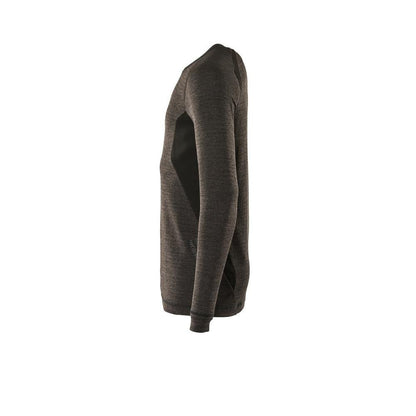 Camisola interior funcional, camisola interior funcional leve, antracite escuro/preto