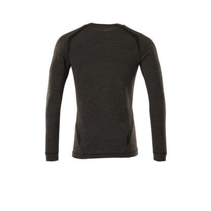 Camisola interior funcional, camisola interior funcional leve, antracite escuro/preto