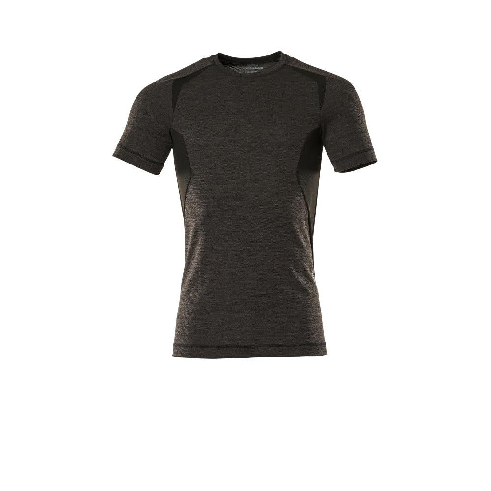 Camisola interior funcional, camisola interior funcional leve, antracite escuro/preto