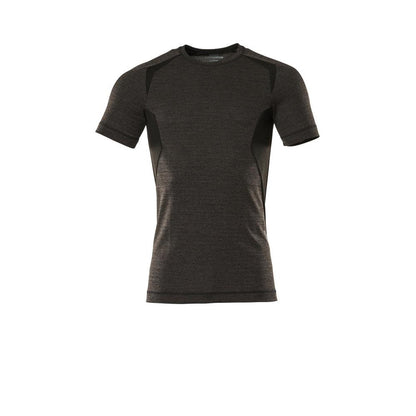 Camisola interior funcional, camisola interior funcional leve, antracite escuro/preto