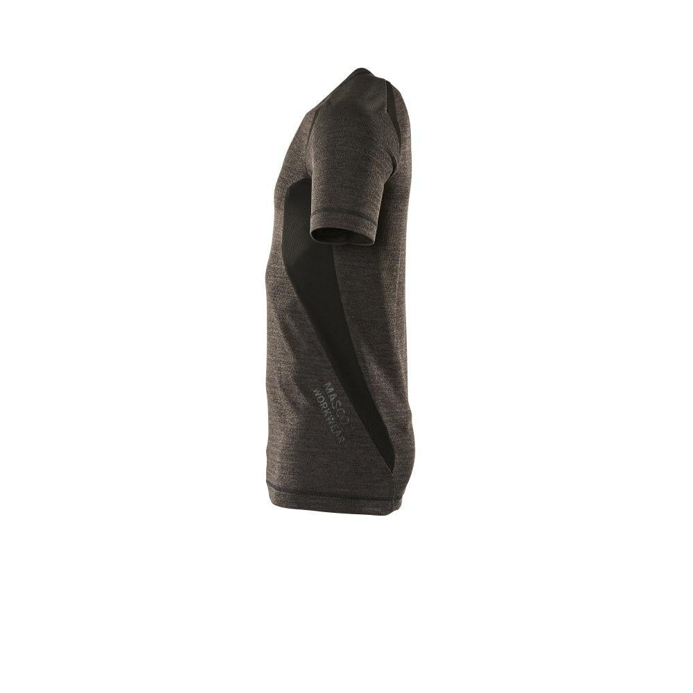 Camisola interior funcional, camisola interior funcional leve, antracite escuro/preto