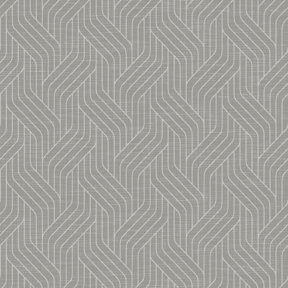 Um padrão geométrico cinza contínuo com chevrons entrelaçados e linhas brancas finas proporciona estrutura - ideal para guardanapos Dunisoft 40 x 40 cm 1/4 dobra da Duni GmbH, que trazem estilo e elegância a qualquer mesa posta.