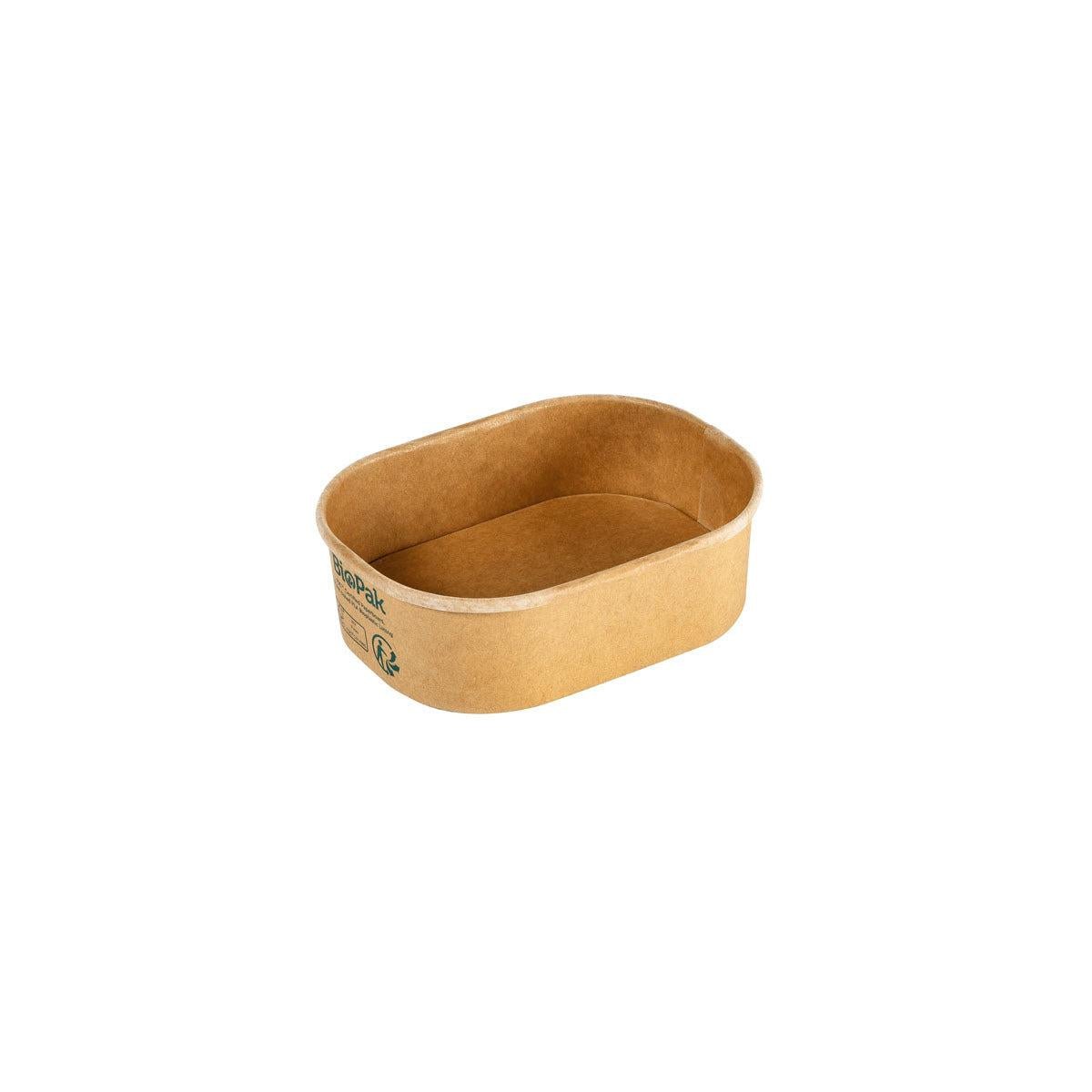A caixa de cartão BRICK MINI 150 ml da Duni GmbH é uma embalagem de cartão FSC/PLA castanha (108x80x33 mm), embalagem de 50 unidades, ideal para alimentos. Mostrado em fundo branco.