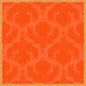 A toalha de mesa Dunicel 84x84 cm da Duni GmbH em Royal Sun Orange é caracterizada por um padrão damasco decorado, repetitivo, com textura envelhecida e borda dourada. Ideal para mesas elegantemente postas. A embalagem contém 20 unidades.