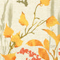 Um fundo estruturado com folhas de outono amarelas e laranja, hastes de trigo e bagas vermelhas cria um efeito tecido - ideal para guardanapos Duni GmbH 24x24 de 3 camadas 1/4 Fall Beauty | Embalagem (50 unidades).