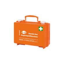 Conjunto combinado de estação de lavagem ocular QUICK-CD laranja