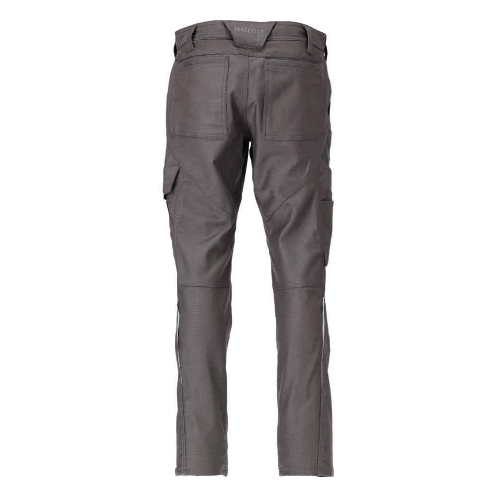Calças com bolsos nas coxas, calças algodão+, antracite escuro