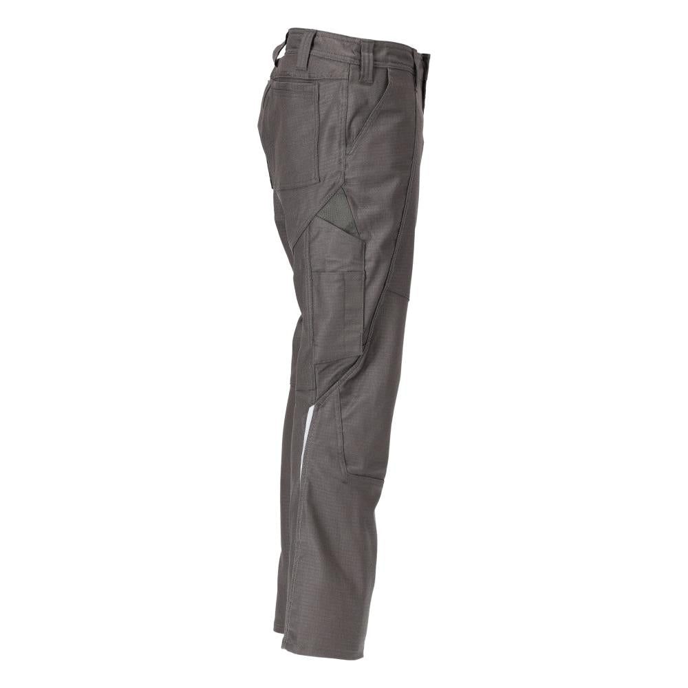 Calças com bolsos nas coxas, calças algodão+, antracite escuro