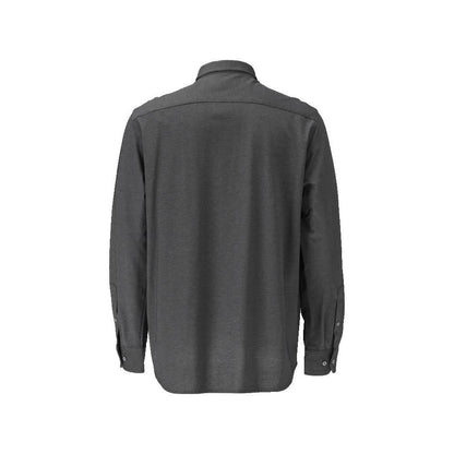 Camisa, corte clássico, stretch