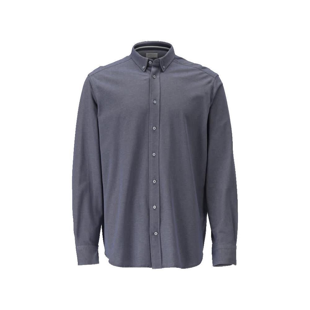 Camisa, corte clássico, stretch