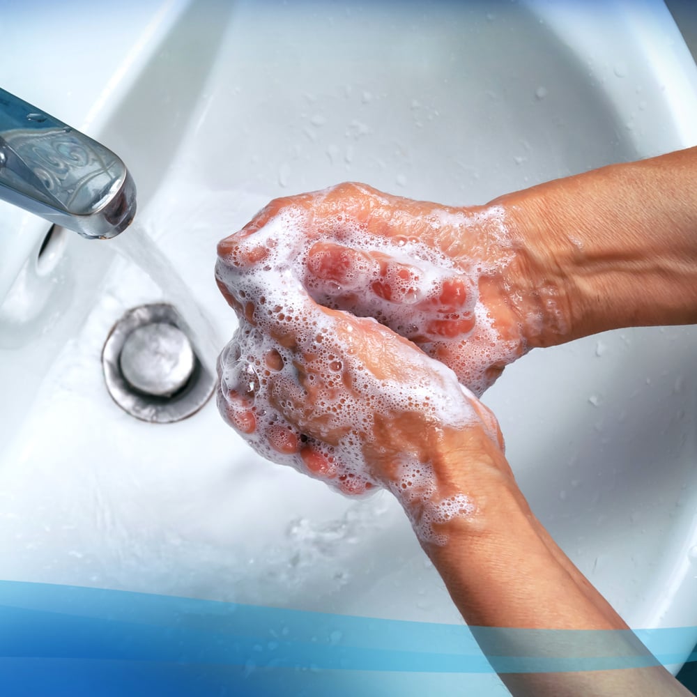 Com a espuma de limpeza para mãos Scott® Control™ para uso frequente da Kimberly-Clark GmbH na cassete de 1L, é possível lavar as mãos frequentemente e de forma completa sob água corrente com espuma agradável - ideal para higiene ótima das mãos.