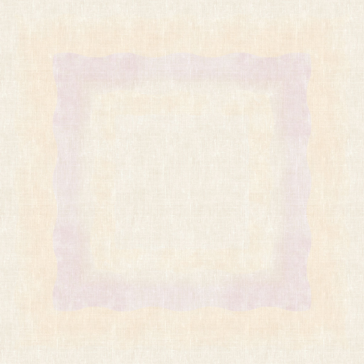 Uma borda rosa-bege ondulada e delicada sobre um bege texturizado forma uma moldura discreta - ideal para a decoração de mesa com o centro de mesa Dunicel Serenity de 84x84 cm da Duni GmbH (embalagem com 20 unidades).
