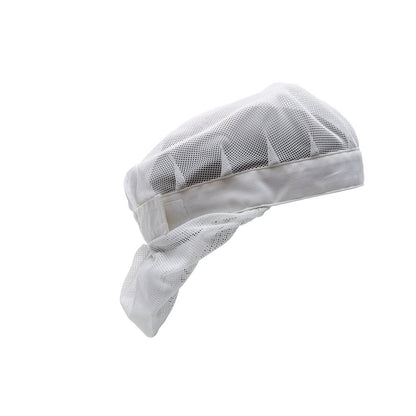 Capuz com rede para o cabelo tamanho ONE, branco | Pacote (1 peça)