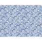 Um padrão de conchas azul-branco denso com linhas detalhadas adorna os individuais de papel Duni GmbH 30x40 cm Tide - Decoração de mesa de alta qualidade, pacote (250 unidades), perfeito para a mesa elegantemente posta.