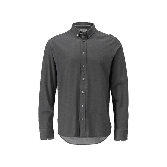 Camisa, corte justo, stretch
