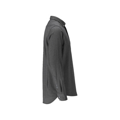 Camisa, corte justo, stretch
