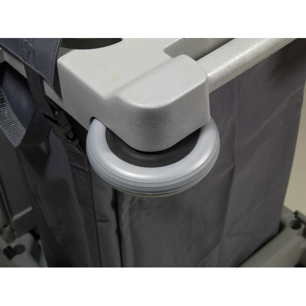 Rolo espaçador Numatic, por ex. no carrinho do equipamento (roda maciça) | Pacote (1 peça)