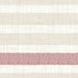 Os guardanapos Dunilin 40x40 cm, Rigato Bordeaux da Duni GmbH têm um fundo branco com listras horizontais bege claro e uma faixa de pontos vermelhos fortes na parte inferior. Embalagem com 45 guardanapos de alta qualidade - ideal para uma decoração de mesa elegante.