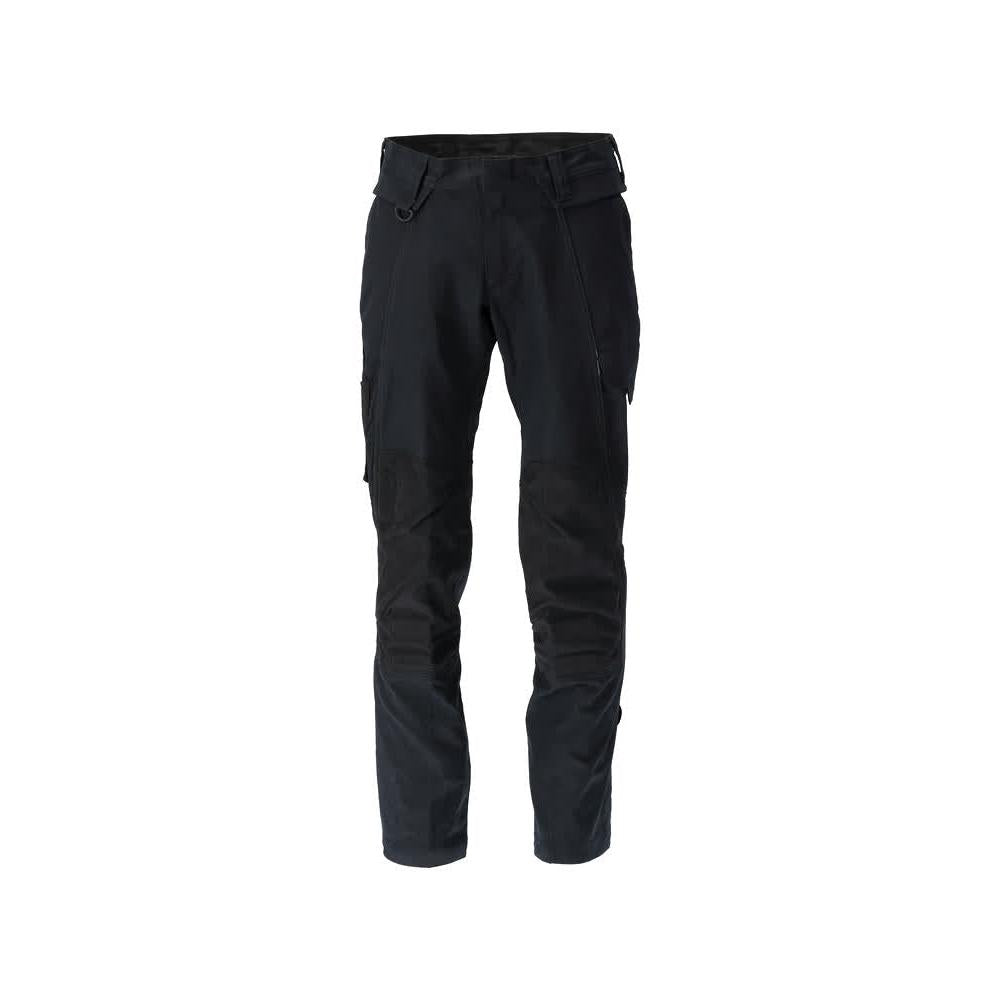 Calças, bolsos nos joelhos, stretch, calças de algodão