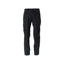 Calças, bolsos nos joelhos, stretch, calças de algodão