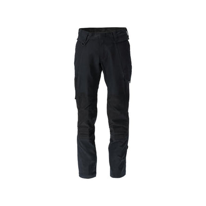 Calças, bolsos nos joelhos, stretch, calças de algodão