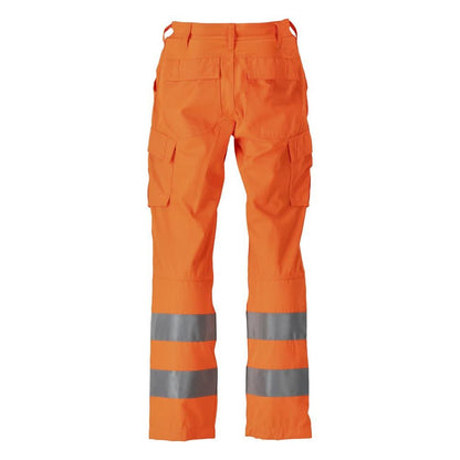 Calças, bolsos nas coxas, calças lisas