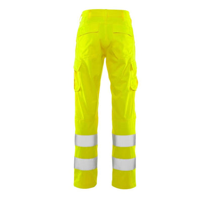 Calças, bolsos nas coxas, calças lisas